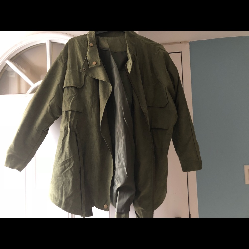 SHEIN utility jacket